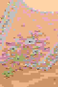 Dull Pink Polyester Blend A-Line Kurta image number 1