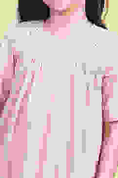 Pink Cotton Yarndyed Sleepwear image number 1