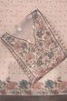 Purple Cotton Printed Unstitched Suit Set image number 1
