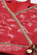 Red Art Silk Lehenga Set image number 1