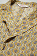 Mud Ochre LIVA Printed Jacket image number 6