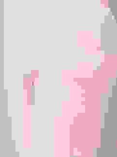 Pink Cotton Blend Flared Kurta Churidar Suit Set image number 3