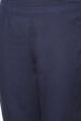 Navy Straight Cotton Fusion Wear 3 Piece Set image number 3