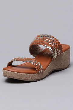 Tan Synthetic Formal Platform Heel image number 2