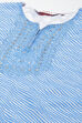 Turquoise Art Silk Straight Kurta Palazzo Suit Set image number 1