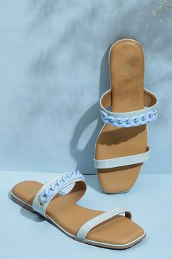 Blue Pu Sandals image number 0