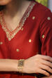 Gold Black Brass Bracelet image number 2