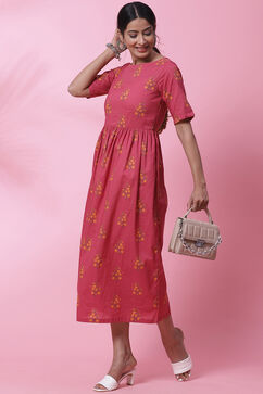 Cherry Cotton Fusion Dress image number 5