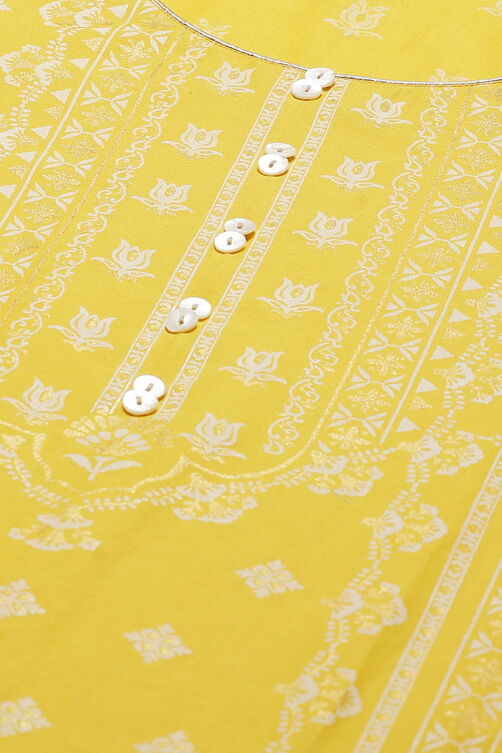 Blue Cotton Straight Kurta image number 1