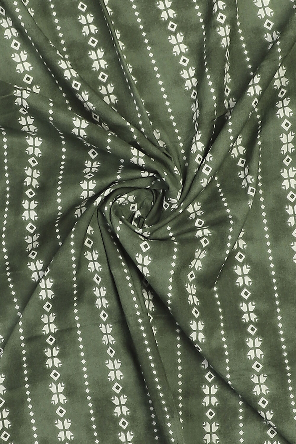 Indigo Cotton Unstitched Suit Set image number 1