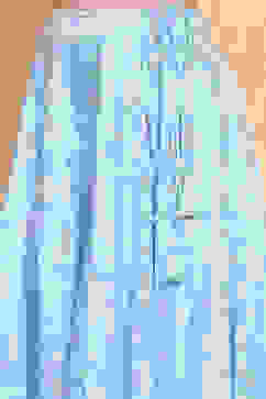 Aqua Printed Strappy Straight Suit Set image number 2