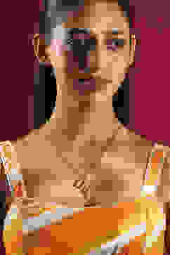 Gold Brass Necklace image number 3