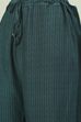 Teal LIVA Straight Kurta Palazzo Suit Set image number 2