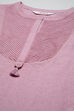 Chowk Pink Cotton Straight Yarndyed 2 Piece Set image number 5