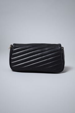 Black PU Handbag image number 3