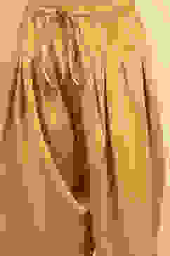 Yellow Cotton Dyed Straight Suit Set image number 2