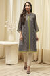 Black Printed Straight Kurta image number 5