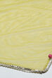 Lemon Yellow Polyester Straight Set image number 3