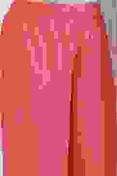 Coral Floral Printed Straight Suit Set image number 2