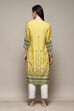 Coral Polyester Straight Printed Kurta image number 4