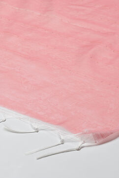 Pink Cotton Blend Dupatta image number 2