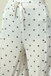 Blue Cotton Straight Kurta Flared Palazzo Suit Set image number 2