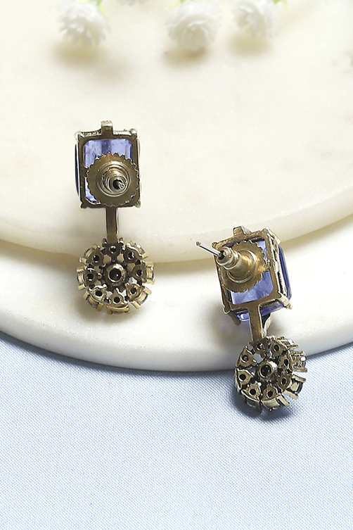 Blue Brass Drop & Danglers image number 2