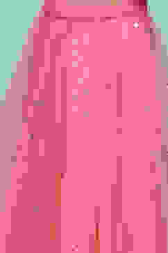 Pink Polyester Short Kurta Printed Suit Set image number 2