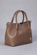 Mocha PU Handbag image number 3