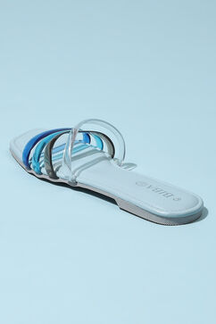 Blue Silicon Slip-Ons image number 4