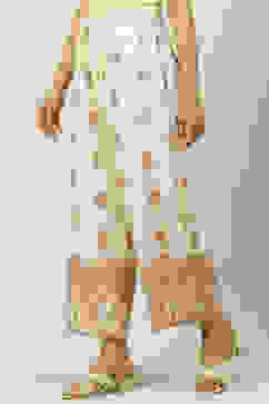 Ecru Art Silk Palazzo image number 2