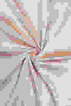 Peach-Colored Cotton Blend Unstitched Suit Set image number 3