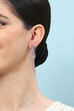 Pink Brass Earrings image number 1