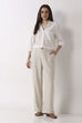 Natural Viscose Blend Loose Pants image number 0