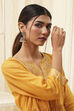 Mint Green Brass Jhumka image number 3