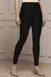 Brown Nylon Blend Leggings image number 3