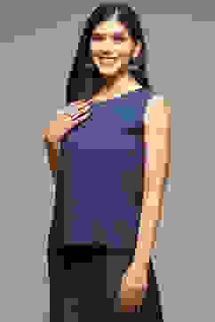 Marble White Rayon Printed Jacket image number 3