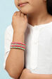 Turquoise & Pink Kids Bangles image number 3