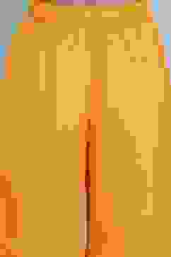 Orange Cotton Printed Straight Suit Set image number 2