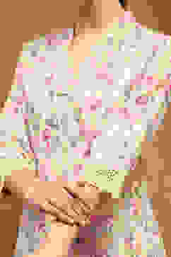 Beige Cotton Straight Kurta image number 6