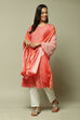 Coral Modal Straight Kurta Palazzo Suit Set image number 6