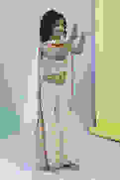 Multi-Colored Printed Blouse & Palazzo Set image number 0