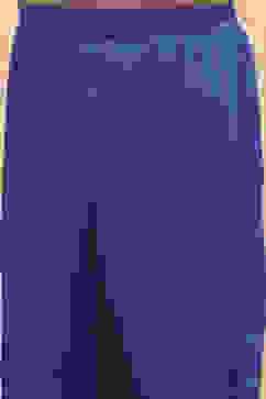 Blue Cotton Printed Flared Festive Tiered Suit Set image number 2