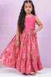 Pink Art Silk Lehenga Set image number 0