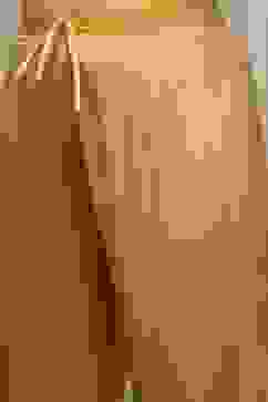 Yellow Chanderi Blend Printed Embroidered Unstitched Suit Set image number 3