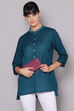 White Cotton Blend Solid Churidar image number 3