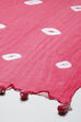 Pink Cotton Hand Block Print Unstitched Suit Set image number 7