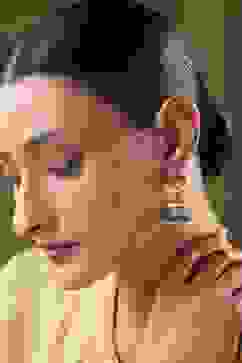 Red Alloy Jhumka image number 3