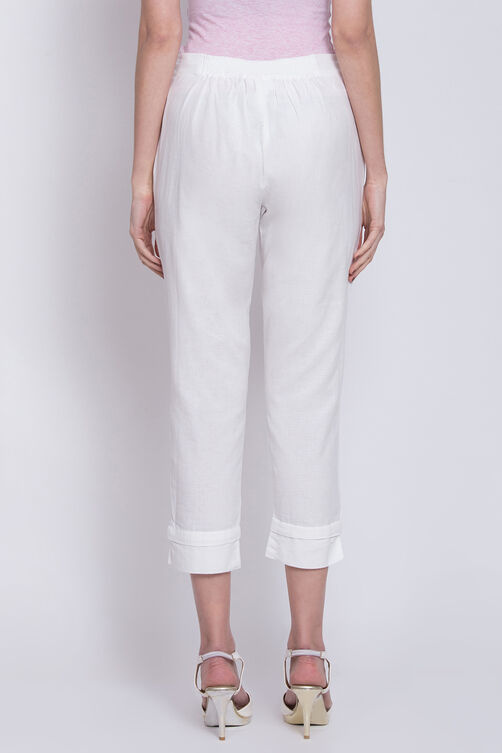 Green Bay Cotton Blend Solid Pant image number 3