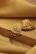 Red & Green Gold Plated Brass Drop & Dangler Earrings image number 0
